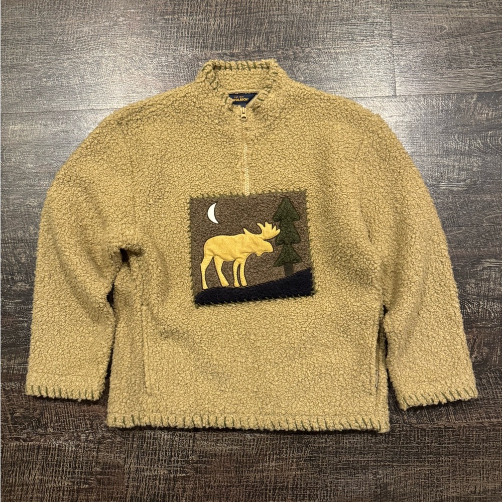 Woolrich Sherpa Moose Jacket Women’s Small